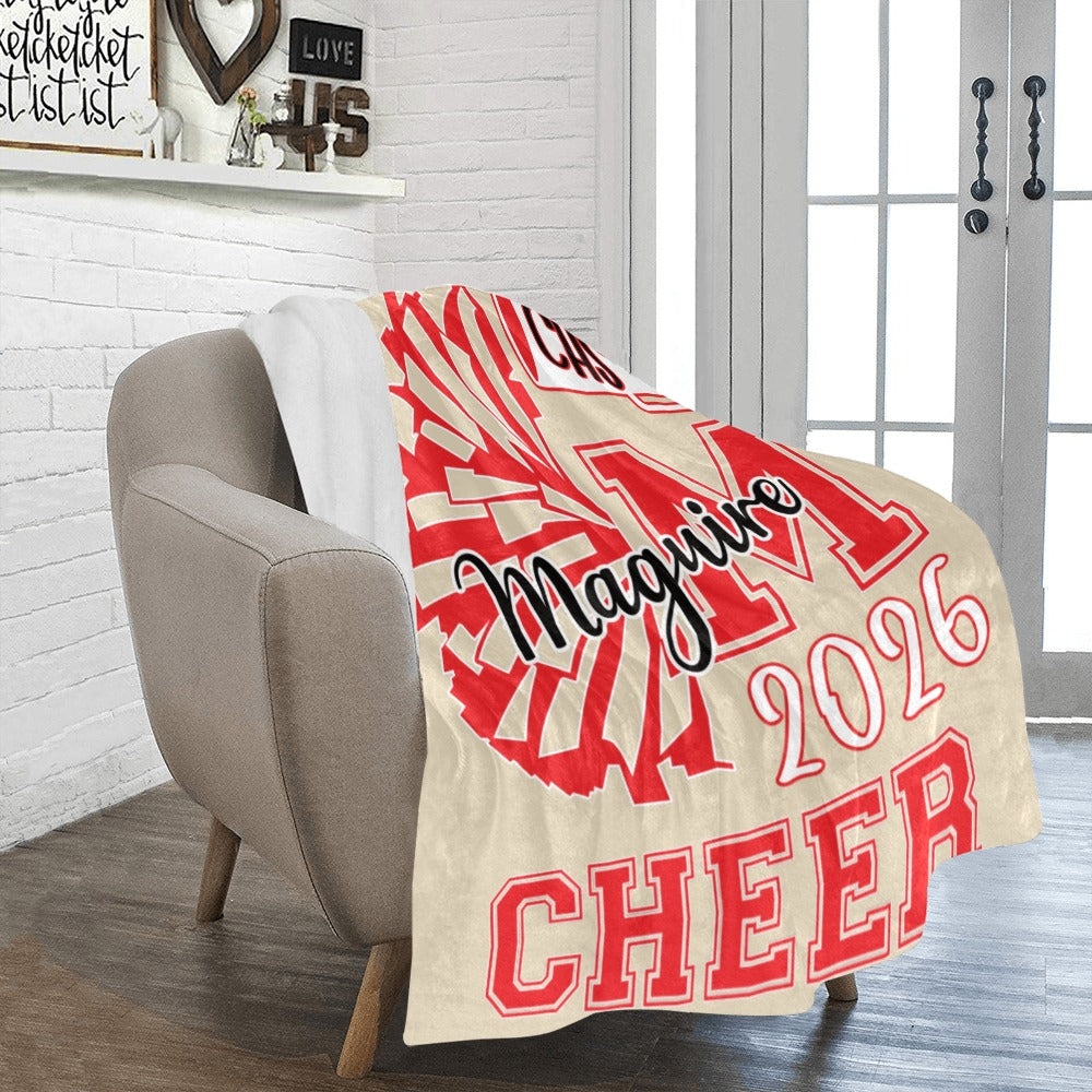 Custom Cheer Blanket