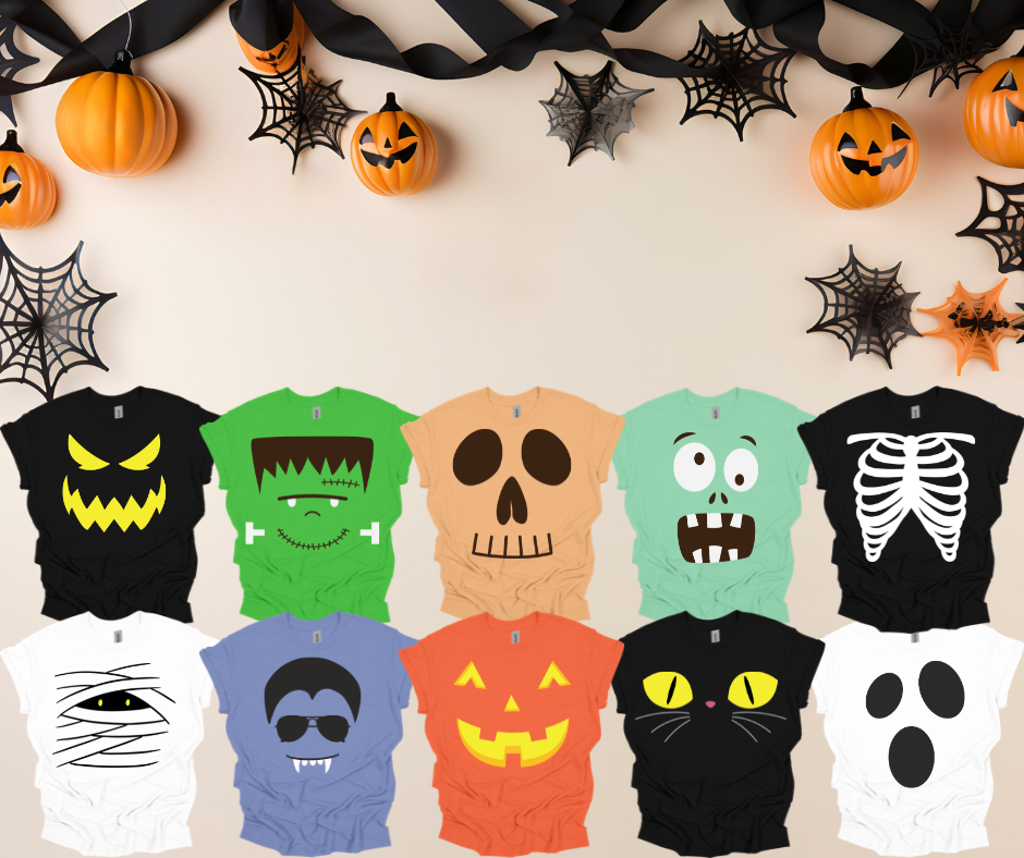 Halloween Faces T-Shirt