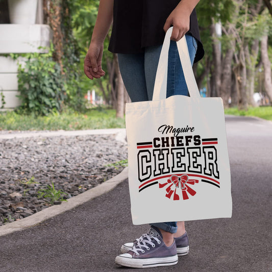 Custom Cheer Tote Bag