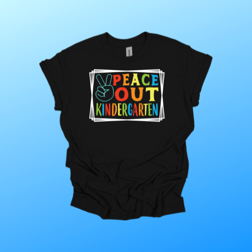 Peace Out Kindergarten Youth T-Shirt